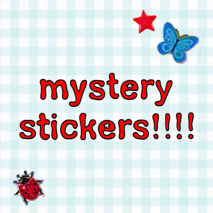 mystery stickers