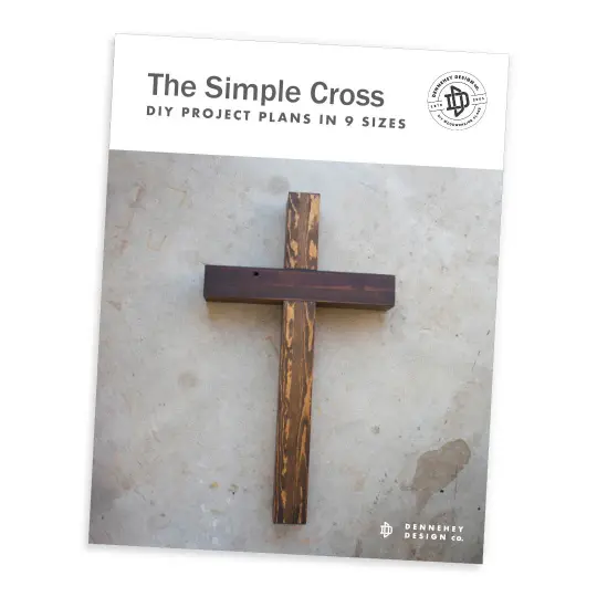 The Simple Cross DIY Plans » In Nine Sizes