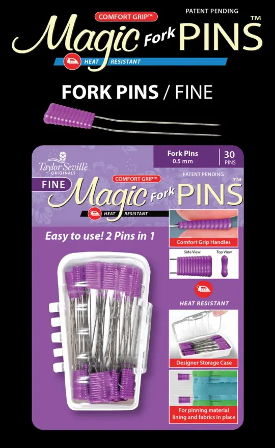 Magic Fork Pins Fine 30 Count