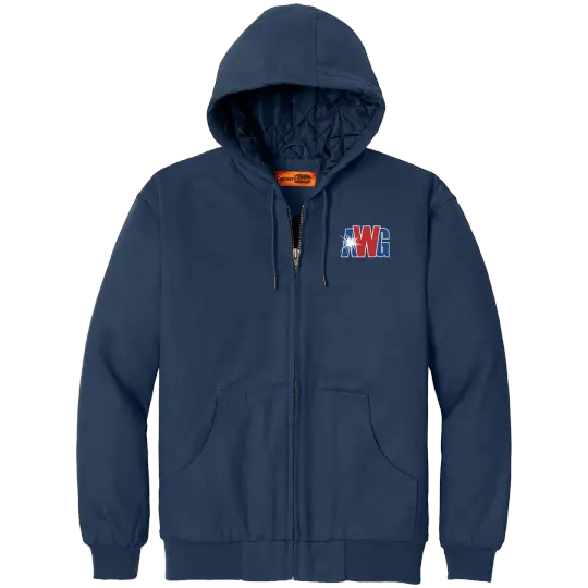 AWG TLJ763H Tall Hooded Work Jacket