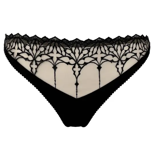VOTIVA EMBROIDERY THONG