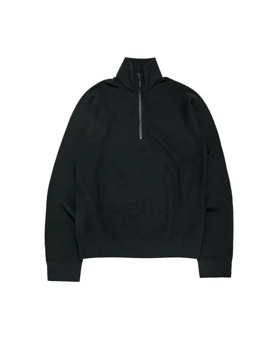 Arc'teryx Veilance Conic Wool Half Zip Neck Black