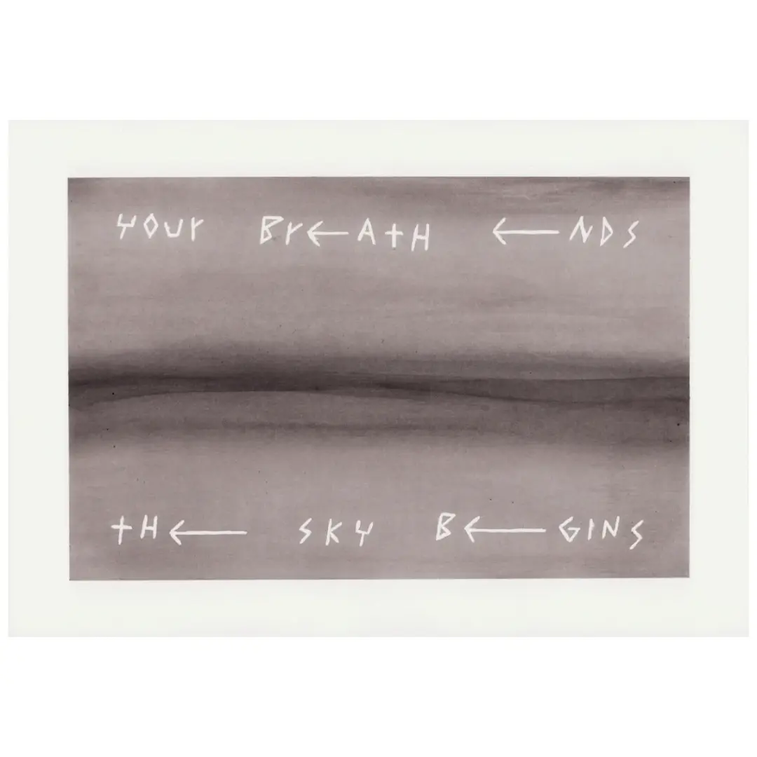 Your Breath Ends The Sky Begins
