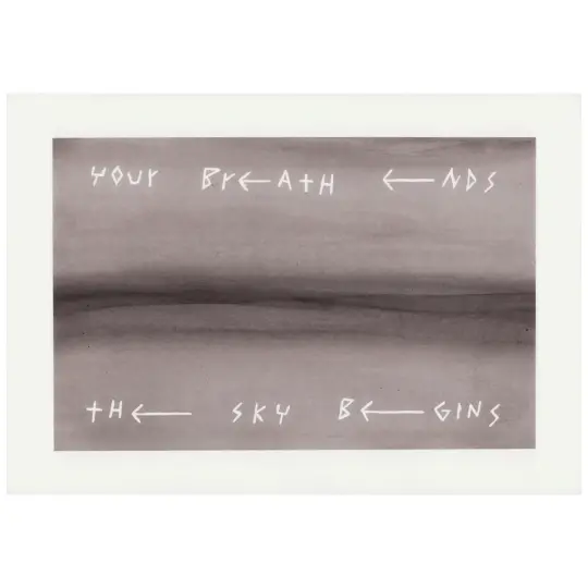 Your Breath Ends The Sky Begins