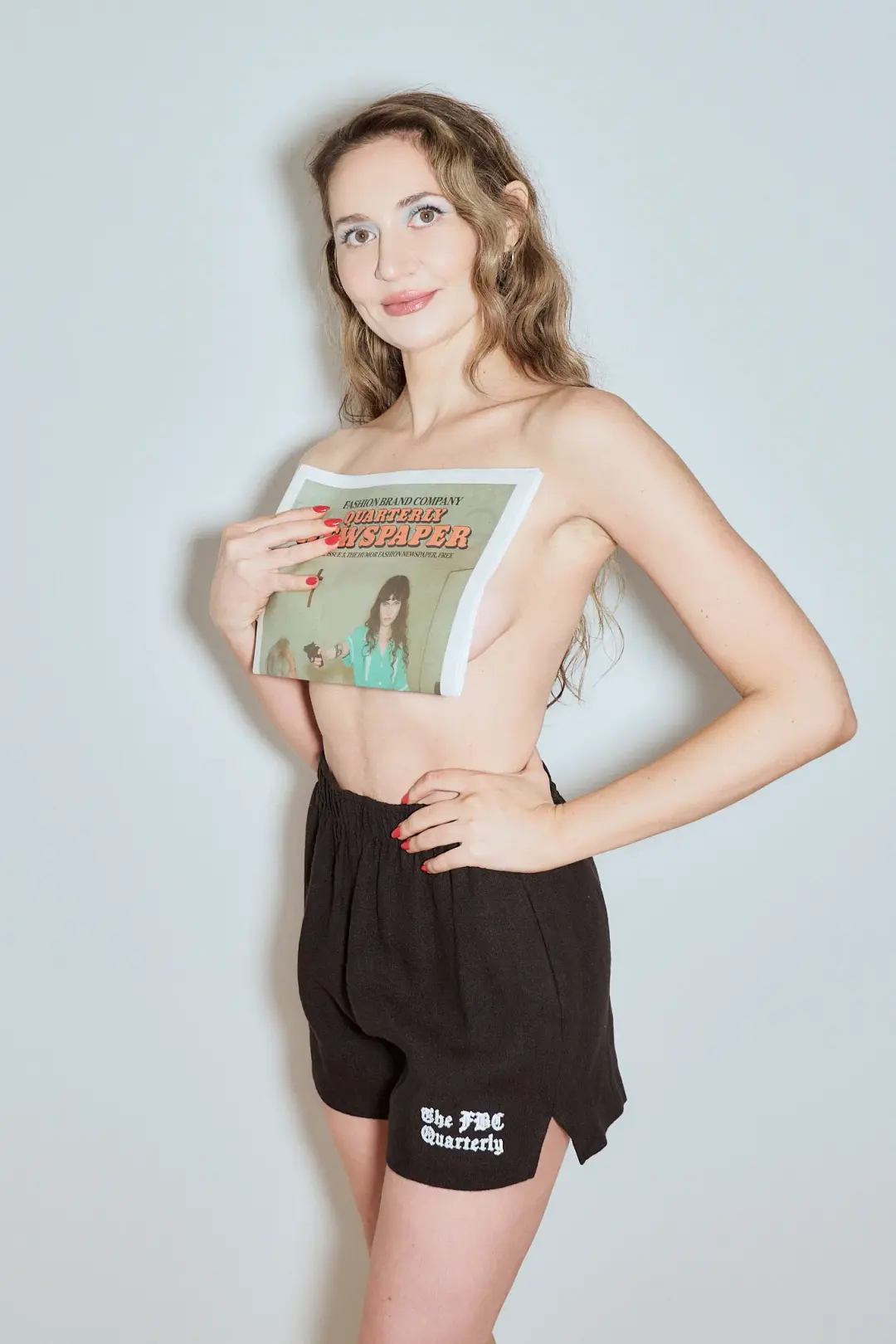 The FBC Quarterly LUX Linen Shorts Black