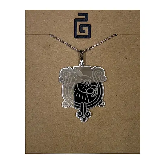 ce tochtli / necklace / silver