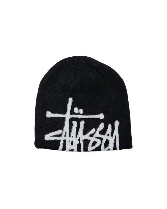 Stüssy Brushed Out Basic Skullcap Black