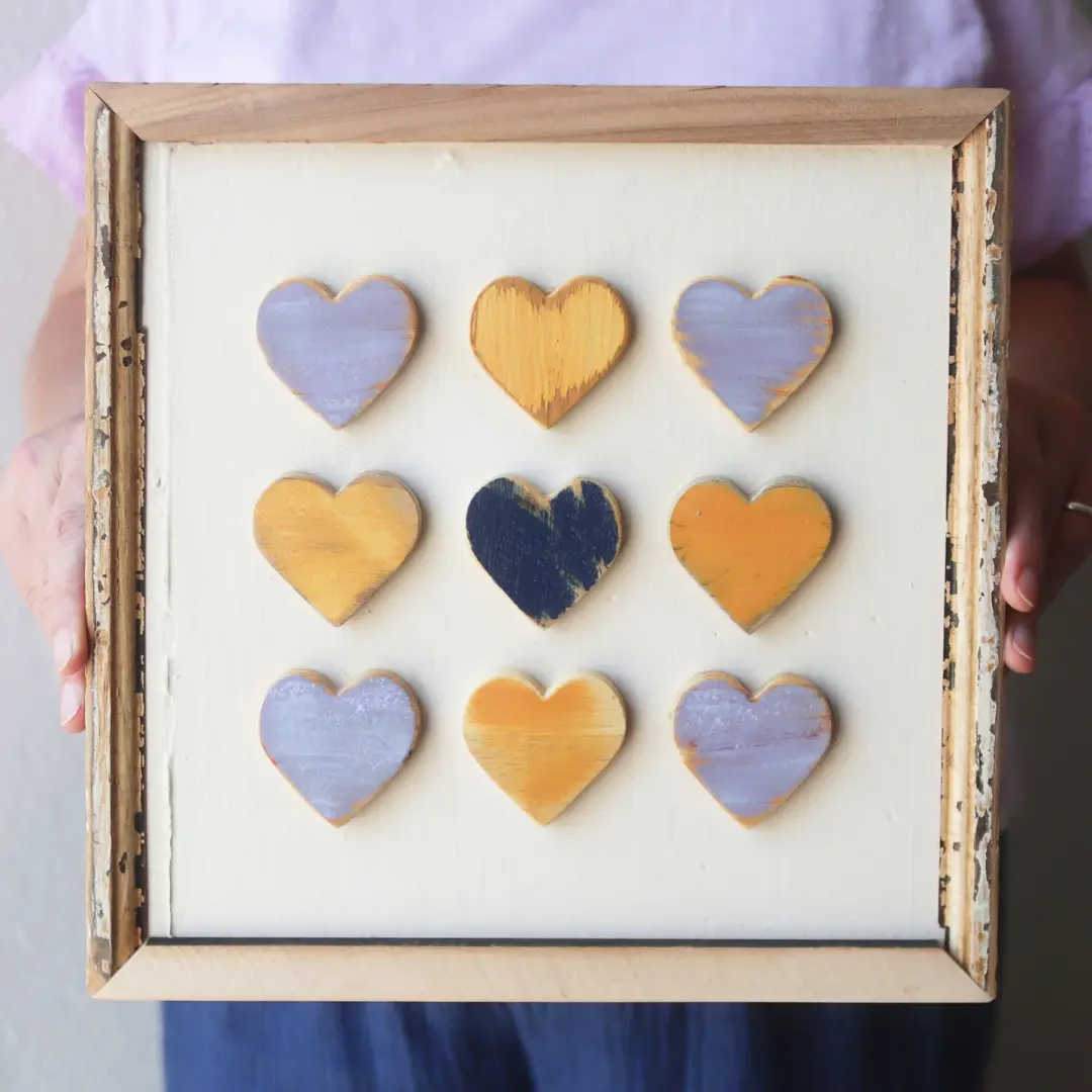 Heart Grid Artwork