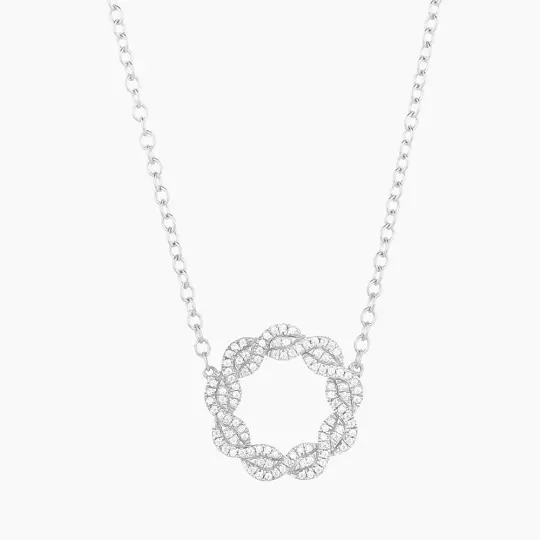 Ella Stein Family Knot Pendant Necklace