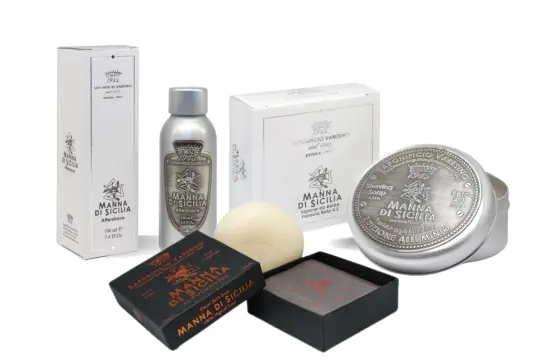 Manna di Sicilia Special Edition Trio with Shower Soap