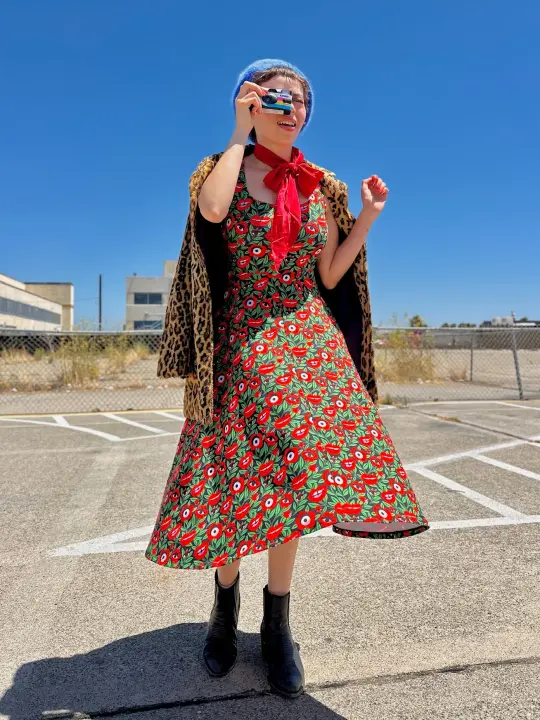 Picnic Dress Poison Ivy