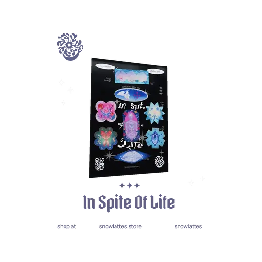 In Spite of Life Lenticular Stickers