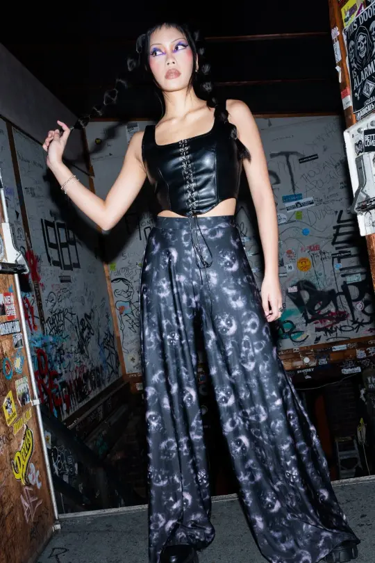 Horror Bound Palazzo Pants