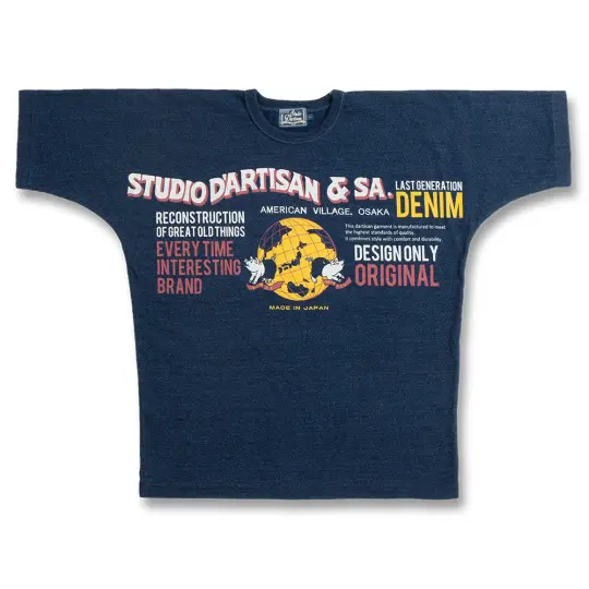 Rope Indigo Banner T-Shirt [8200]