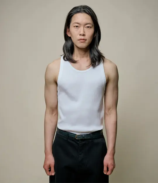 Iconic Ribbed Cotton Tank Top