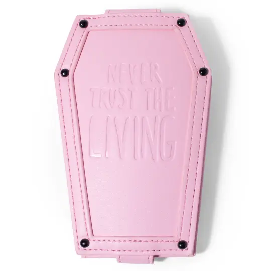 Never Trust Pink Coffin Cardholder Wallet