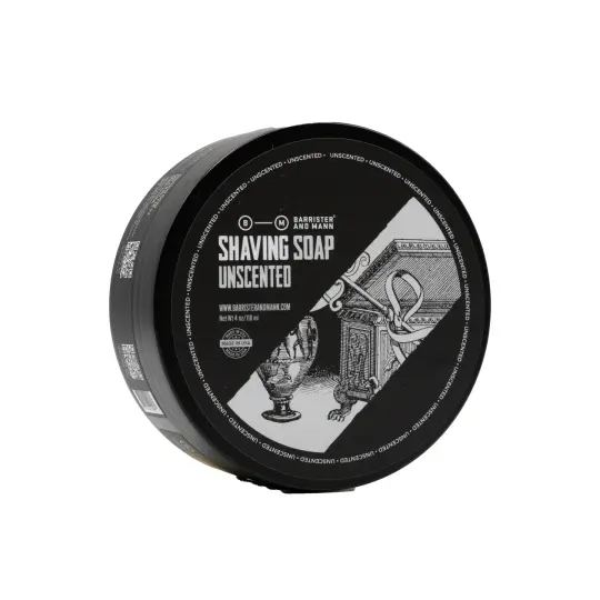 Unscented Shaving Soap (Vegan)