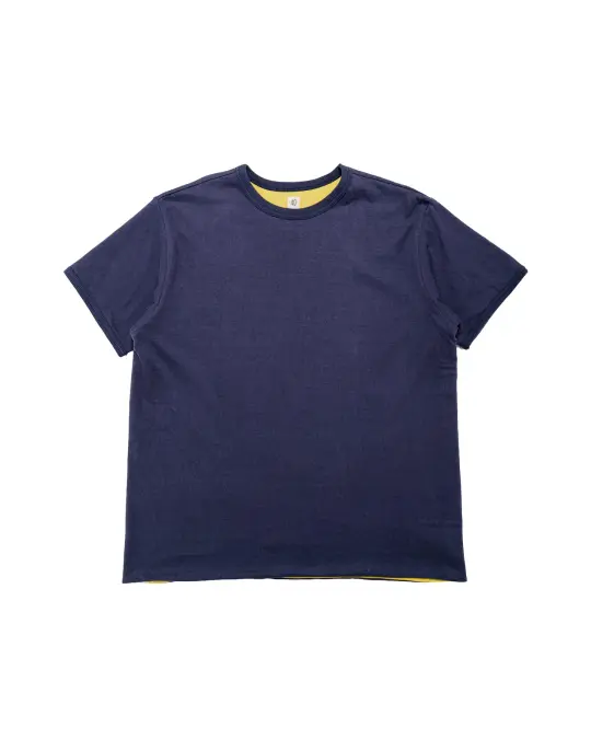 The Real McCoy's MC26005 U.S.N. Reversible T-Shirt Navy/Yellow