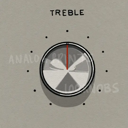 #100knobs 81/100 1484 Treble Control