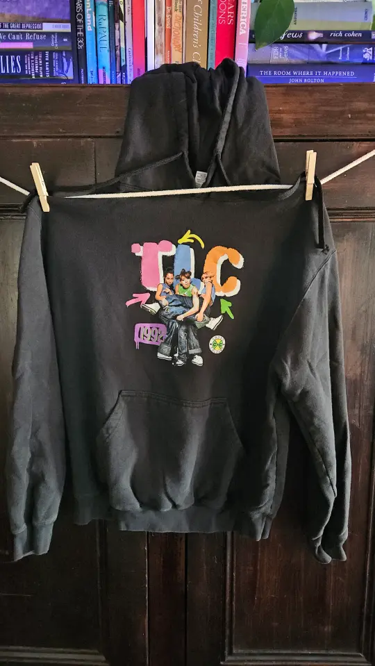 Cross Colors T.L.C. hip hop legends hoodie, M