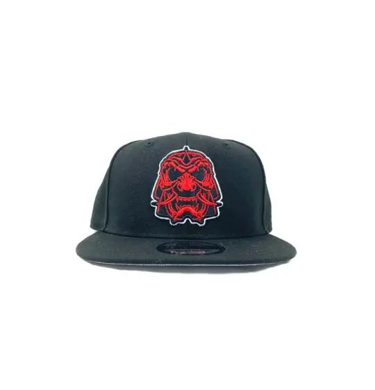 2520 X NEW ERA SENSHI AKA "THE WARRIOR" 9 FIFTY SNAPBACK -BLACK/SCARLET
