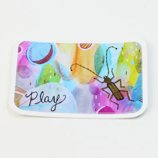 "Play" Sticker