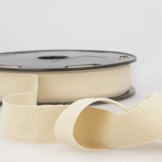 Cotton Twill Tape 20mm Ivory