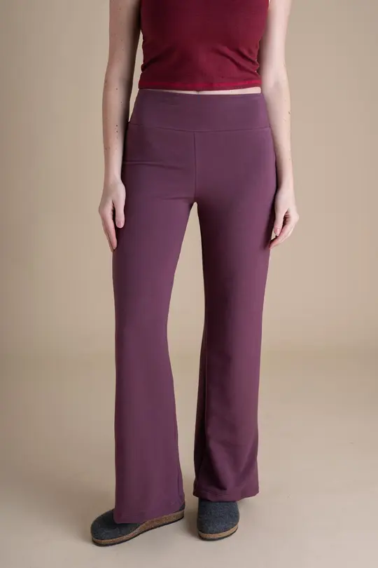 Eleanor Pants in Plum