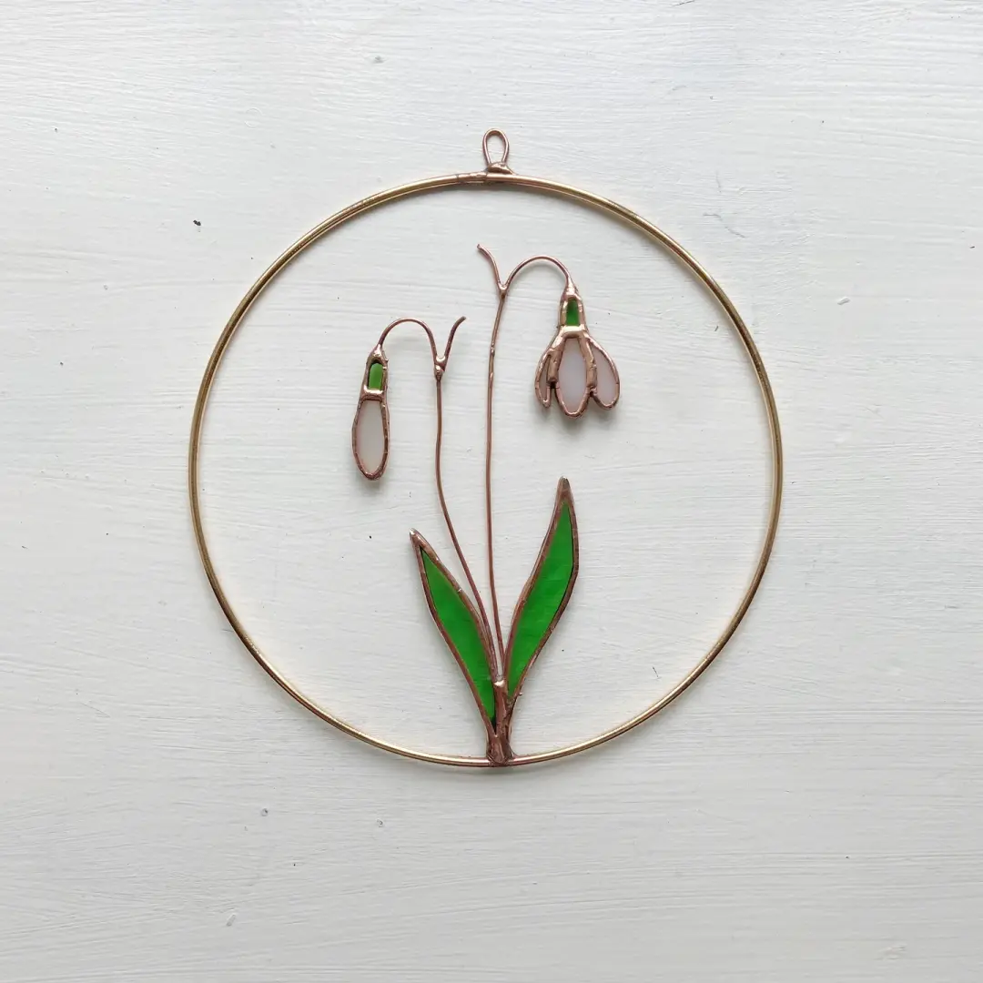 Snowdrop Wreath no.7