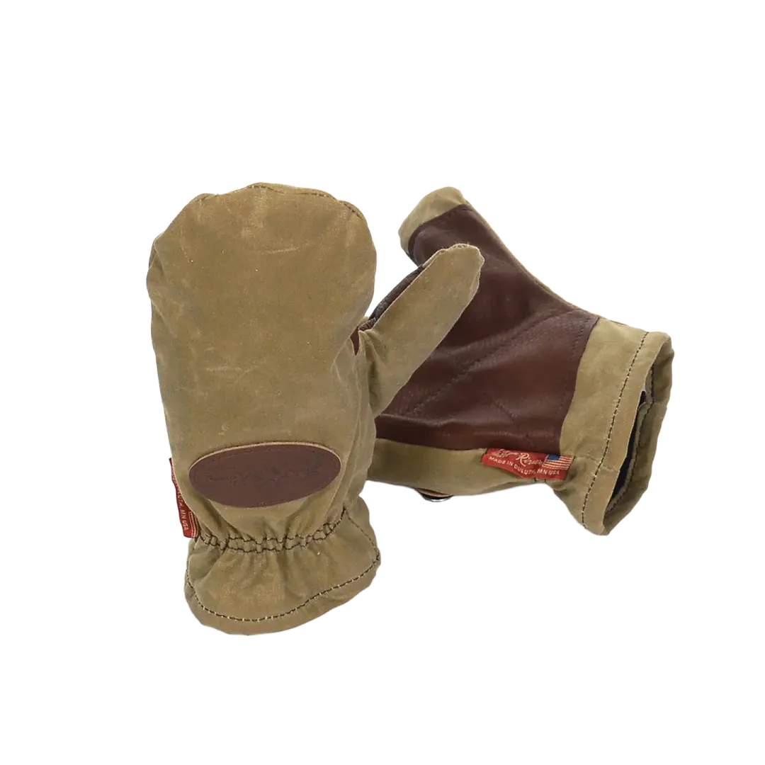 Northern Pacific Mittens- Waxed Canvas