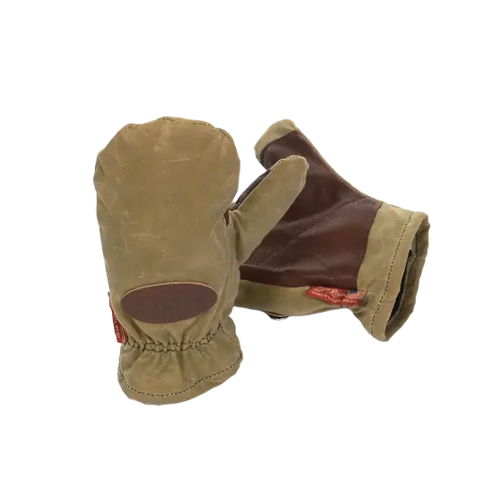 Northern Pacific Mittens- Waxed Canvas