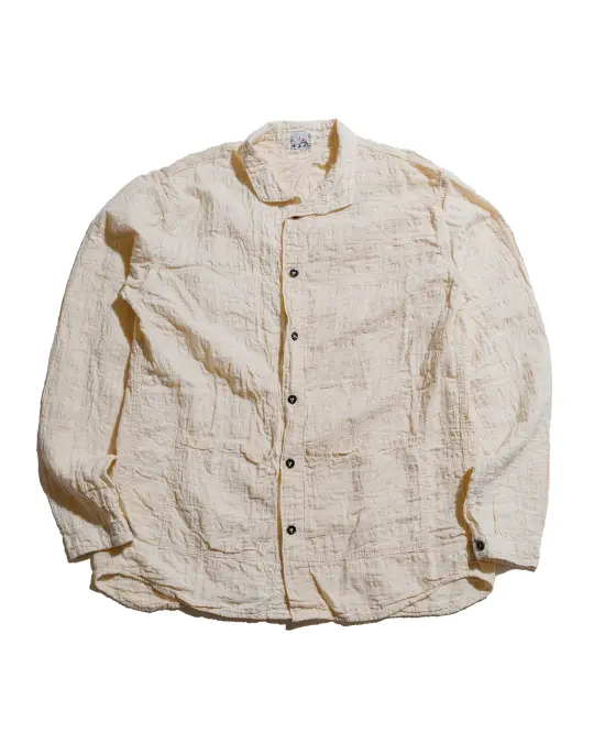Tender Type 468 Flipped Collar Shirt Airbag Cambric Rinsed