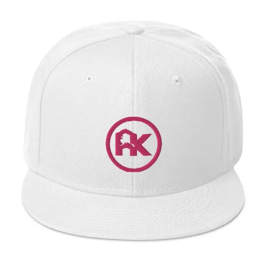 CJAK logo - Pink on White