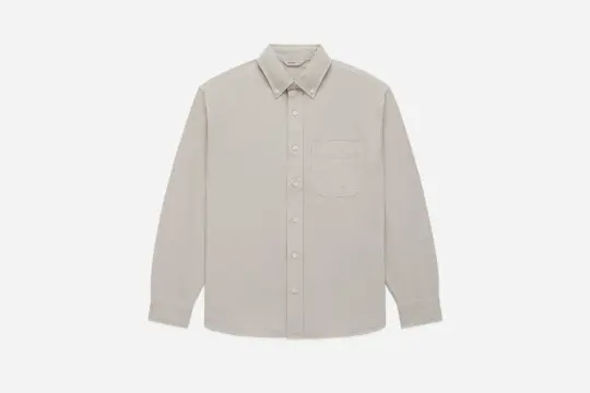 Big Oxford Shirt ~ Concrete