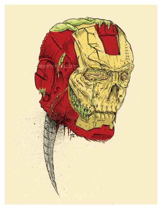 "The Death of Iron Man" Print