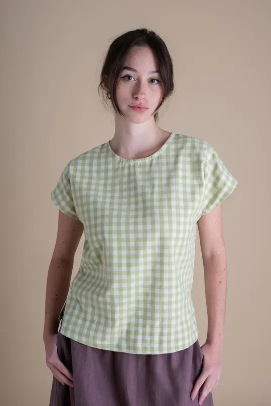 Painter Top in Honeydew