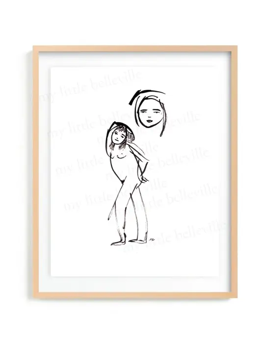 Nude Study Print 8X10