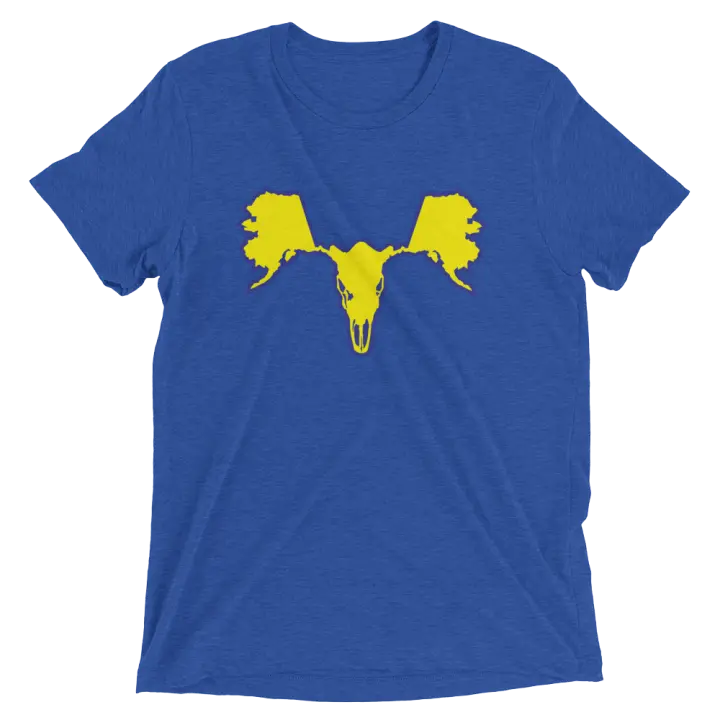 Men’s Alaskull Moose - Blue/Yellow