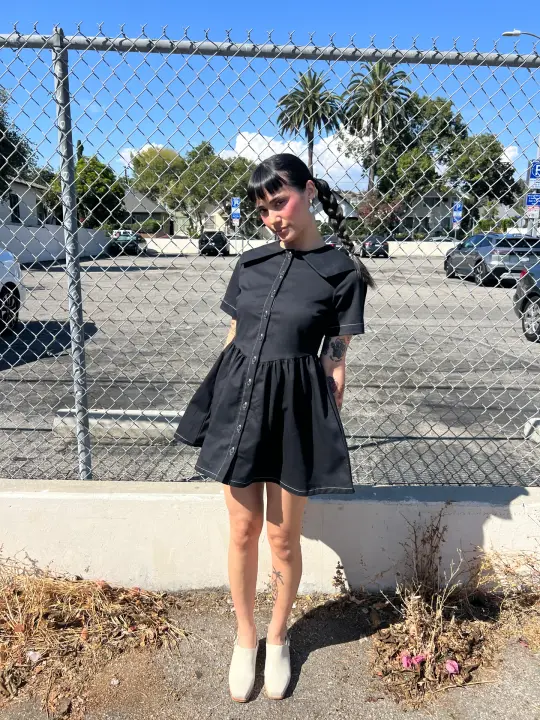 Sailor Dress Black