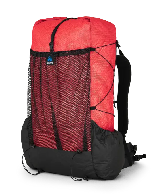 Lightly Used - Arc Haul Ultra 60L Backpack (No Belt/No Straps) - Red - Medium Torso