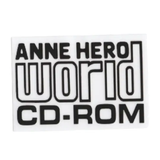 anne hero CD-ROM sticker