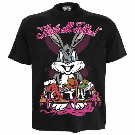 BUGS - EVIL BUNNY - T-Shirt Black