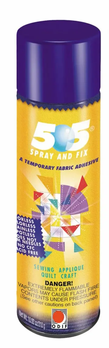 505 Spray Fix Temporary Repositionable Fabric Adhesive