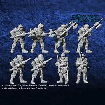 english heavy infantry miniatures 28mm scale