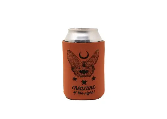 Orange Bat Can Holder