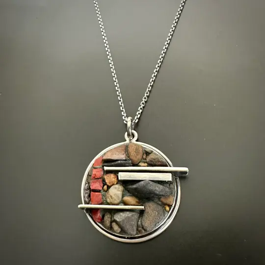Falling Rock Pendant