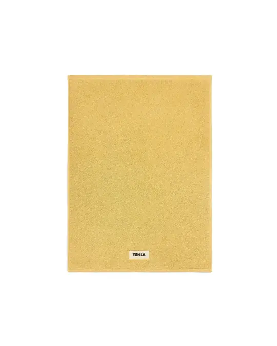 Tekla Terry Bath Mat Ochre