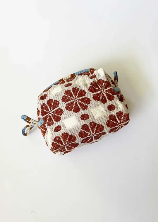 quilted small pouch | spring 26 | wildflower