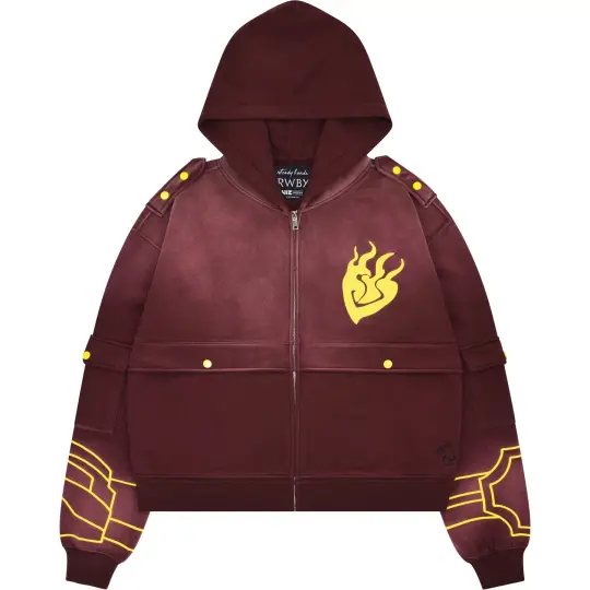Yang Cropped Utility Hoodie Jacket