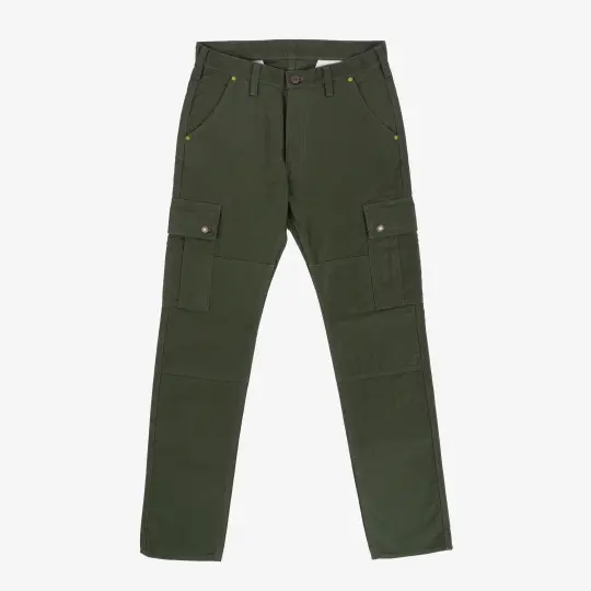 12oz Cotton Whipcord Cargo Pants - Olive